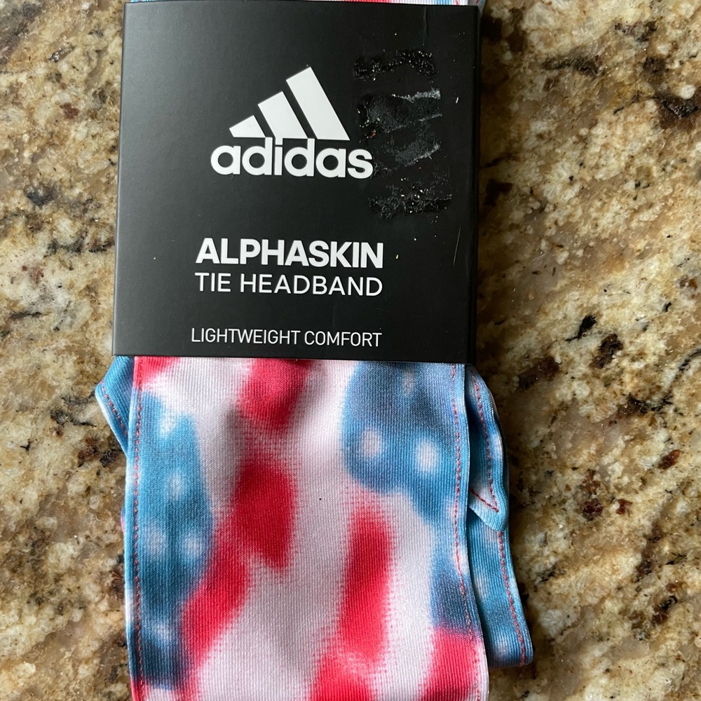 ADIDAS alphaskin tie headband